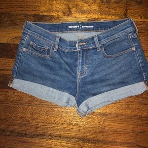 Old Navy cuffed boyfriend shorts